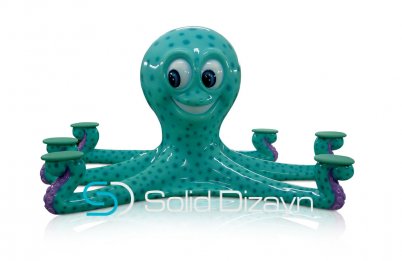 ANİMASYON AHTOPOT HEYKEL DEKOR