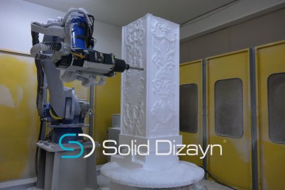 MOTİFLİ SÜTUN KALIBI İŞLEME