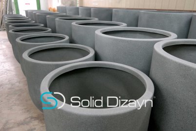 CTP GRANİT DOKULU SAKSILIK