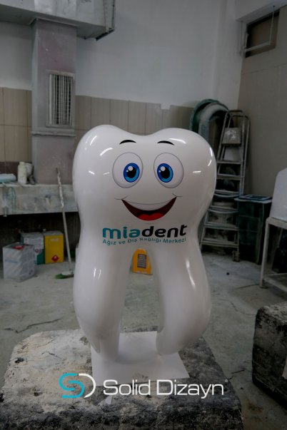 POLYESTER DİŞ MASKOTU