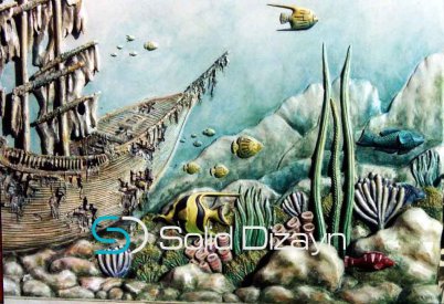 DENİZ DİBİ RÖLYEF ÇALIŞMASI