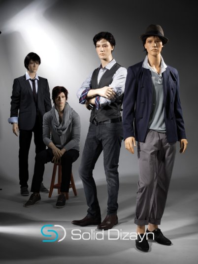  KLASİK GERÇEKCİ ERKEK HEYKELİ