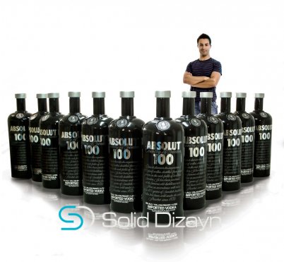STRAFOR ABSOLUT ŞİŞE DUMMY