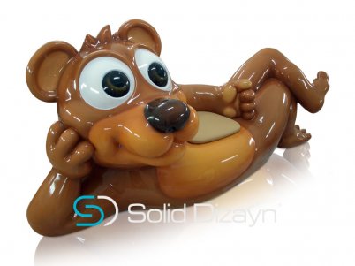 POLYESTER AYI MASKOTU