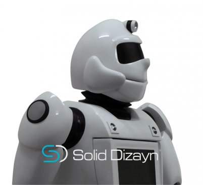 MEKANİK HAREKETLİ POLYESTER ROBOT 1