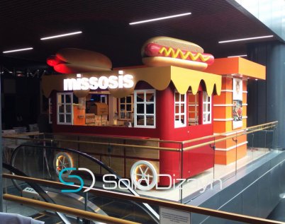 FİBERGLAS SOSİS ARABASI MAKETİ