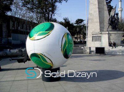 FİBERGLAS POLYESTER UEFA FUTBOL TOPU